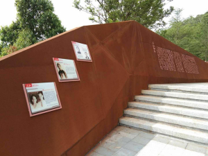 乐陵耐候钢挡土墙